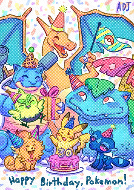 Pokemon 30th birthday